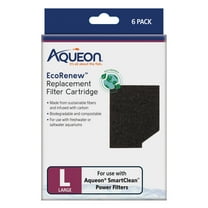 Aqueon EcoRenew™ Filter Cartridges Large 6 Pack