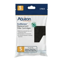 Aqueon EcoRenew Replacement Filter Cartridges Small Small, 3-Pack