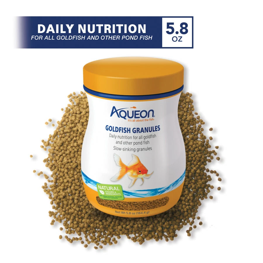 Aqueon Goldfish Granules Fish Food 5.8 Oz