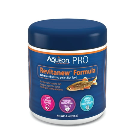 Aqueon Pro Foods Revitanew® Fish Food Formula Small 1.4 oz