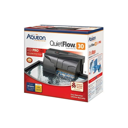 Aqueon QuietFlow LED PRO Aquarium Power Filter Size 30 price history and forecast - Aqueon 100106082