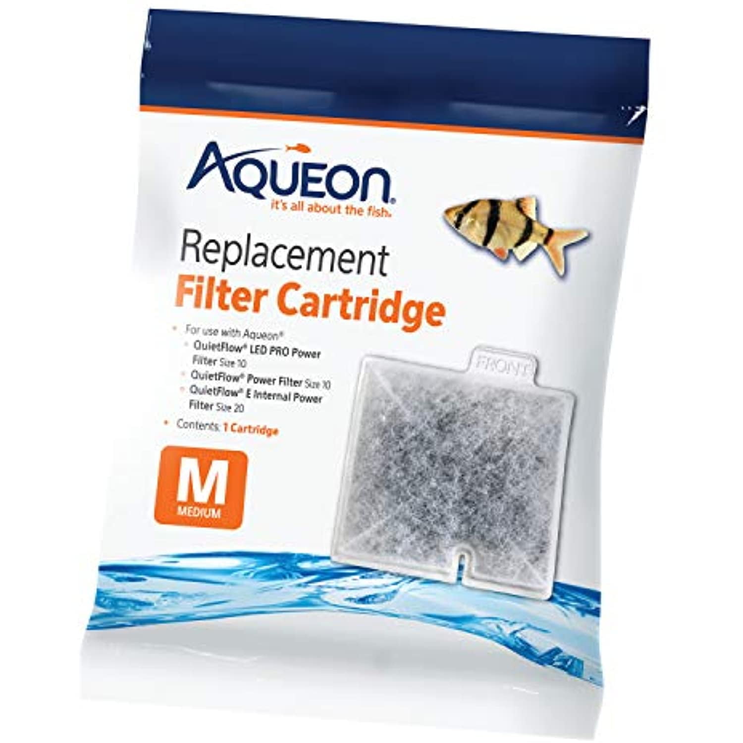 Aqueon QuietFlow Replacement Filter Cartridge Medium (1 Pack)