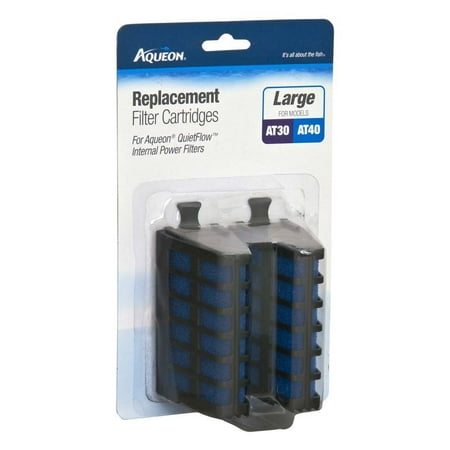 Aqueon Quietflow Internal Filter Cartridge Large 4Count