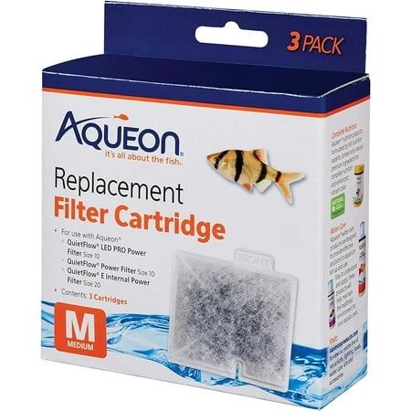 Aqueon Replacement Filter Cartridges Medium - 3 pack