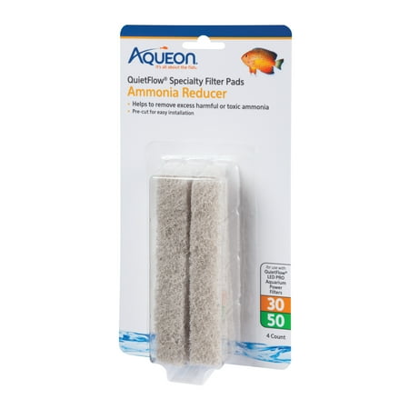 Aqueon Replacement Specialty Filter Pads Ammonia Reducer 30/50, 4 Pack price history and forecast - Aqueon 100106280