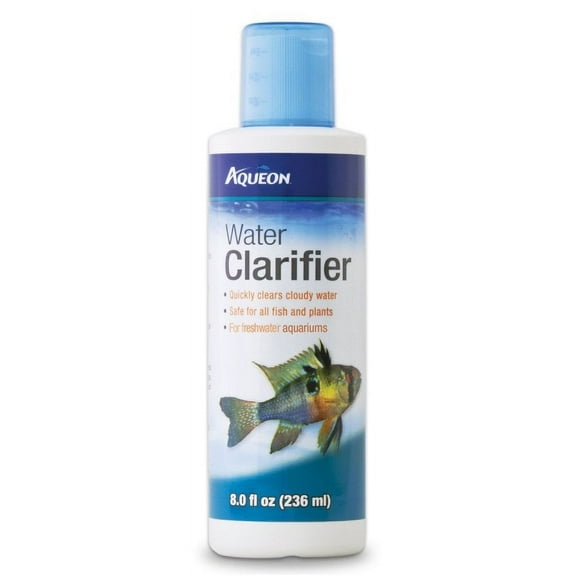 Aqueon Water Clarifier Quickly Clears Cloudy Water for Freshwater and Saltwater Aquariums [Aquarium Water Clarifiers, Aquarium Supplies] 96 oz (12 x 8 oz)