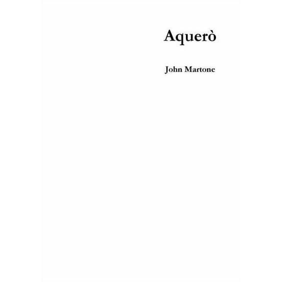 Aquer (Paperback)