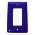 thumbnail image 1 of Aquila Art Glass WP1030-1GD Deep Cobalt Blue 1 Gang Decora, 1 of 1