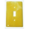 thumbnail image 1 of Aquila Art Glass WP2003-1GS Amber Swirl 1 Gang Switch, 1 of 1