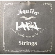 Aquila USA 112U High G Concert Ukulele Set - All Lava Nylgut