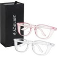 thumbnail image 1 of Aqulius 2 Pack Stylish Safety Glasses Goggles Anti Fog, Scratch Resistant Safety Glasses for Women, Safety Glasses for Nurses, 1 of 5