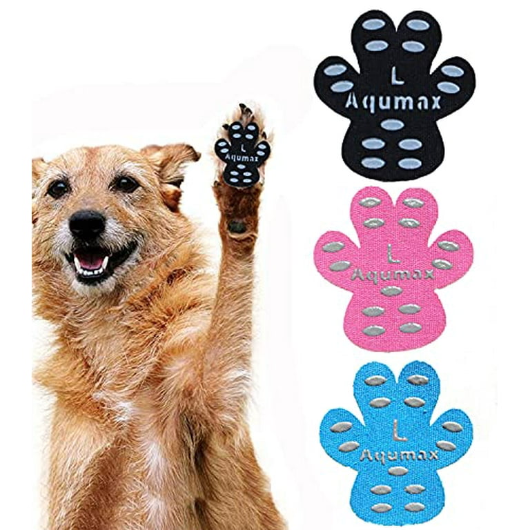 Dog Paw Protector Anti-Slip Grip Pad Set to Provides Traction and