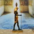 thumbnail image 1 of Aqumotic Egyptian Gods Goddess Ornament 1pc Large Isis Sculpture Adorn For Home Eye Of Egypt Furnishing Articles Decorate, 1 of 4