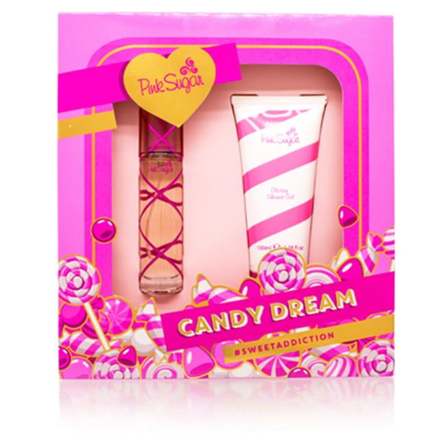 Pink Sugar Perfume Gift Set for Women, 2 Pieces 