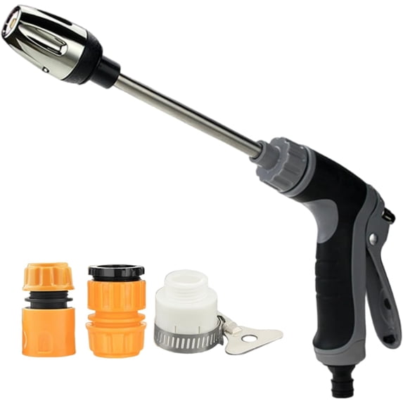 Aquoxis Pressure Washer, 15x More Powerful Than Hoses Cordless Power Washer, Universal Compatibility, 360° Rotating for Three Spray Modes