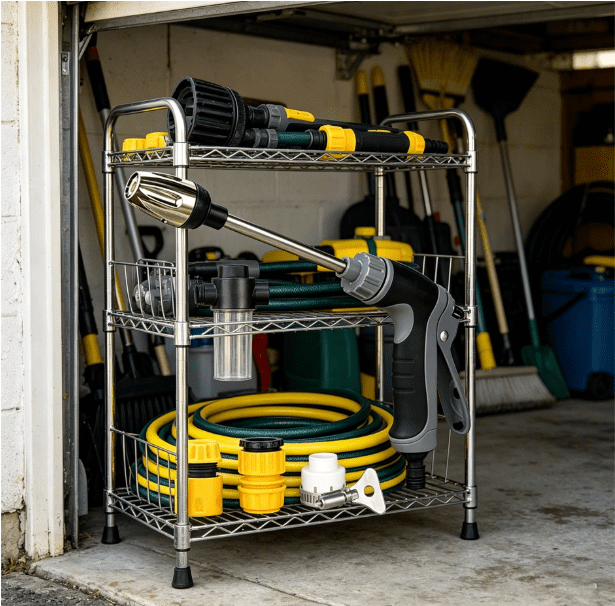 Aquoxis Pressure Washer – More Powerful Than Ordinary Hoses, Handheld Power Washer with 360° Rotation, Three Spray Modes Design, Effortless Dirt & Stain Removal