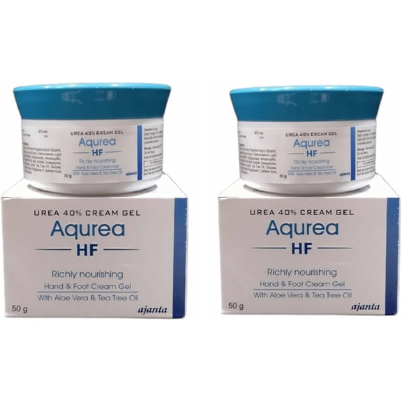 Aqura HF urea 40% cream gel 50g pack of 2
