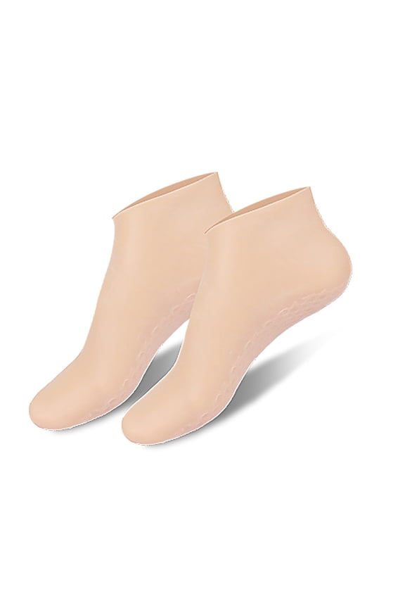 Womens Socks Low Cut Silicone Gel Moisturizing Socks Aloe Socks Pedicure Socks For Repairing Dry Feet Heel And Softening Rough Skin