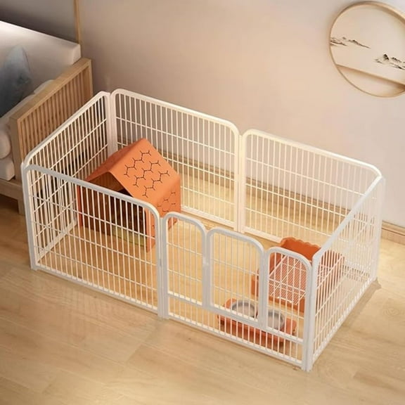 Aqwiopr Secure & Sturdy Dog Fence Playpen: Durable Outdoor Enclosure for Small Dogs
