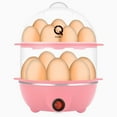 thumbnail image 1 of Aqwzh Rapid Egg Cooker Electric for Hard Boiled, Poached, Scrambled Eggs, Omelets, Steamed Vegetables, Seafood, Dumplings, 14 capacity, with Auto Shut Off Feature, 1 of 8