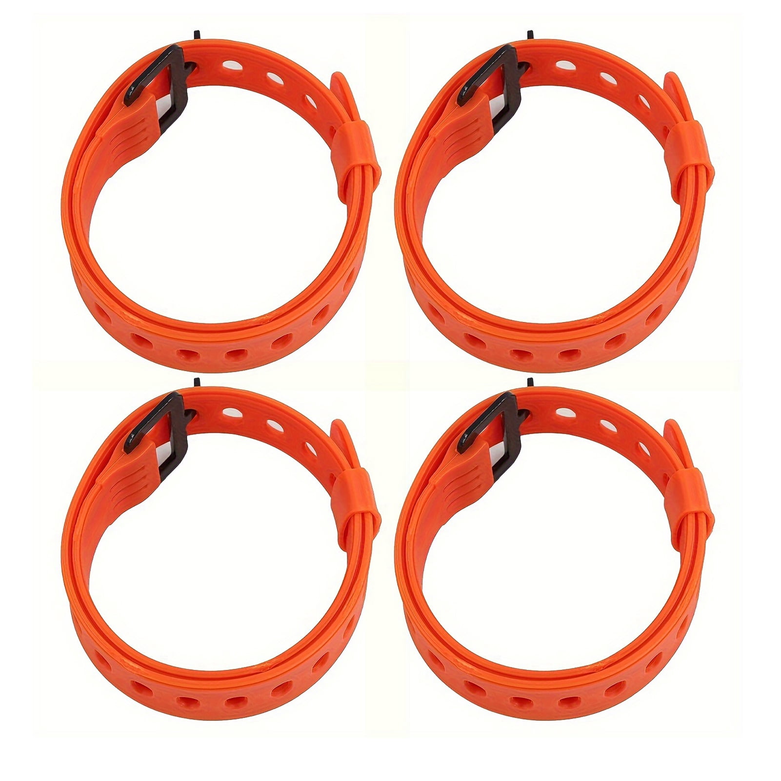 4 Pack 18 Inch Snowshoe Strap Kit, Adjustable Ski Boot - View #8
