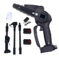thumbnail image 1 of Aqyh 6" Electric Mini Chainsaw w/ Detachable Telescopic Pole, 2x1.5Ah Batteries, 2-in-1 Cordless Handheld Chainsaw & Pole Saw for Tree Trimming Wood Cutting, 1 of 9