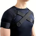 thumbnail image 1 of Aqyh Adjustable Shoulder Brace - 1 Set - Men, Women - Torn Rotator Cuff Pain Relief - Compression Sleeve - Cross Wrap - Shoulder Stability Support Strap, 1 of 7