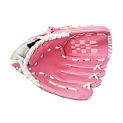Aqyh Baseball Batting Glove - Double Faux Leather - Thickened Thumb - Reinforced Bottom - Durable PVC - Baseball Glove