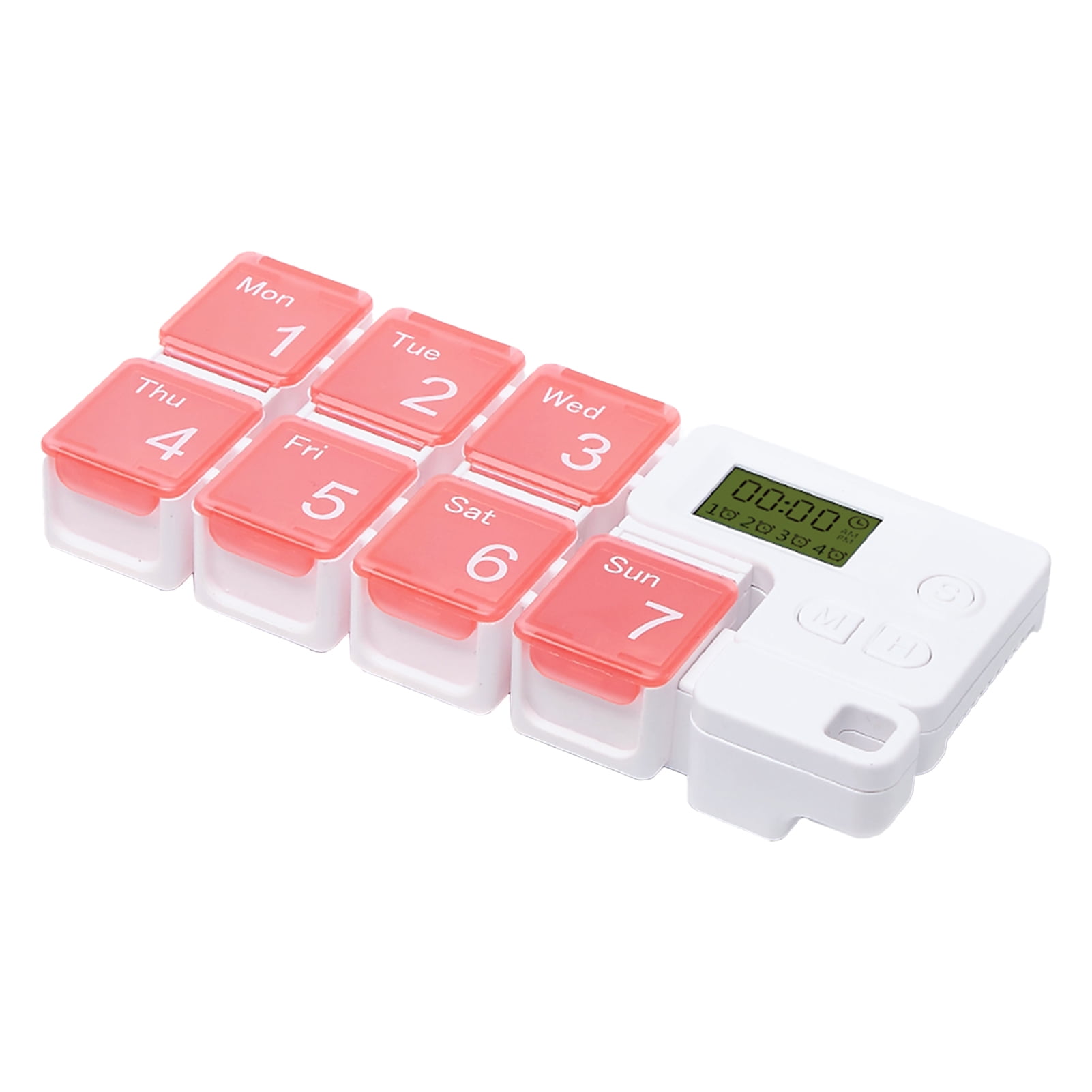 Aqyh Electronic Pill Organizer Digital Display MoistureProof