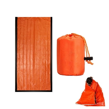 Aqyh Emergency Sleeping Bag - 1/2/3/4/5Pcs Thermal Bivy Sack, Waterproof Emergency Blanket, Sleep Survival Shelter for Outdoor Adventures