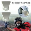 Unique Sports Clear View Football Helmet Visor - Blue Tint Anti-Fog Anti-Scratch Eye Shield For Most Helmets