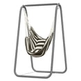 thumbnail image 1 of Aqyh Hammock Chair with Stand, Heavy-Duty Hanging Chair with Pillow, for Indoor Outdoor, Sturdy Swing Chair with Stand Max Load 220 pounds, 1 of 9
