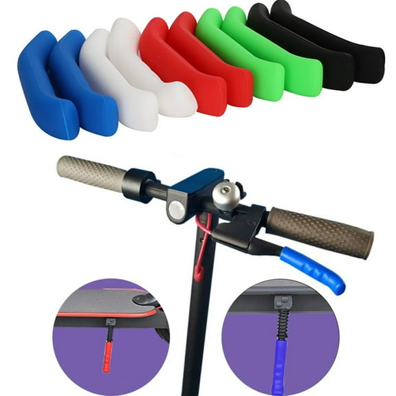 Aqyh Universal Bicycle Brake Levers Sleeves (2 Pairs) - Simple Installation - Anti-Slip Brake Handle Protection Covers - Accessories