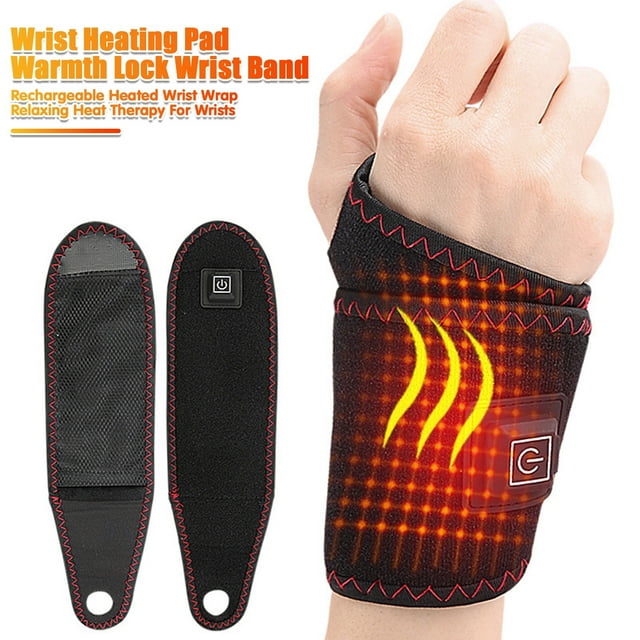 CREATRILL Heated Wrap For Thumb & Wrist Pain - Relief For Arthritis, Carpal Tunnel, Tendonitis