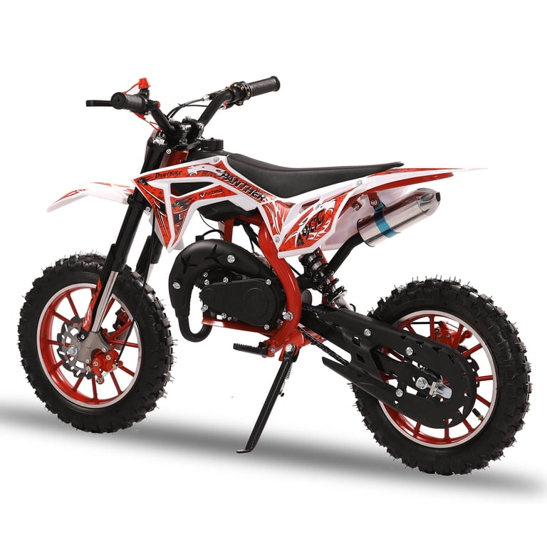 Aqzb 49cc 2-Stroke Mini Dirt Bike, Gas Powered Kids Mini Bike with