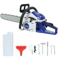 thumbnail image 1 of Aqzb 58cc Gas Chainsaw, 20 Inch Gas Powered Chainsaw, 2-Cycle Handheld Gas Chain, High-Power Logging Saw for Wood Cutting and Tree Trimming, 1 of 8