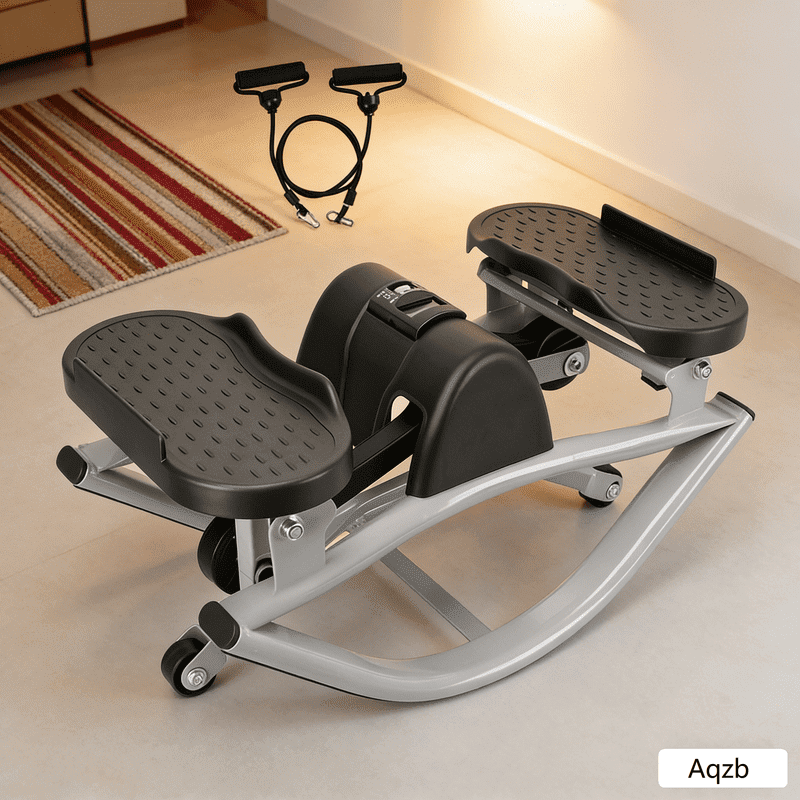 Aqzb Rock Stepper, Side to Side Rocker Stepper Machine with LCD Monitor ...