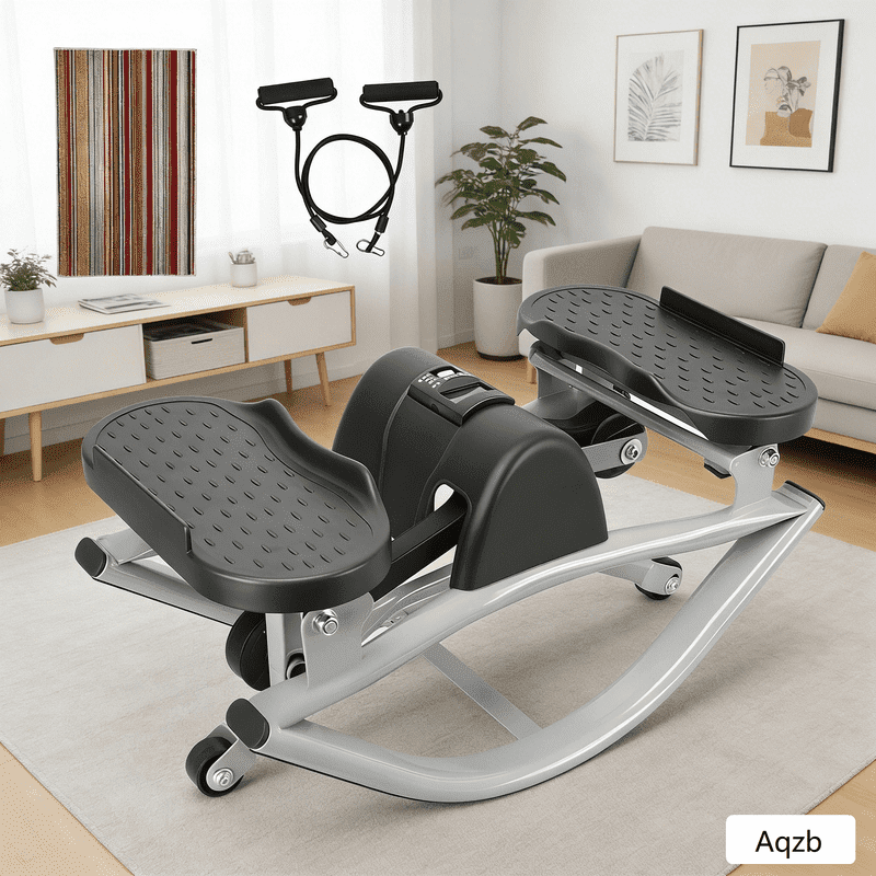 Workout Equipment Rocking Aqzb Rock Stepper Step Side-to-Side Lateral Rocking Fitness Stepper ...