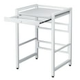 thumbnail image 1 of Aqzb Over The Washer Storage Shelf, Washing Machine Storage Utility Rack with Countertop, Height Adjustable Washing Machine Storage Stand _Clearance Washer Storage Rack, 1 of 8