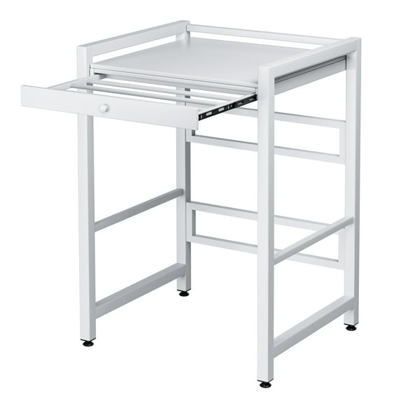 Aqzb Over The Washer Storage Shelf, Washing Machine Storage Utility Rack with Countertop, Height Adjustable Washing Machine Storage Stand _Clearance Washer Storage Rack