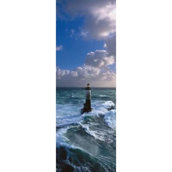 Ar-Men lors d un coup de vent Poster Print by Jean Guichard (10 x 20)