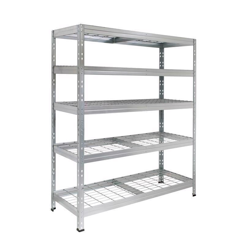 Heavy Duty 71" x 47" x 20" Galvanized Steel Shelving Unit