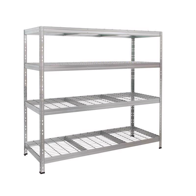 Heavy Duty Galvanized Steel 71" x 60" x 20" Shelving Unit