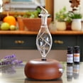 thumbnail image 1 of ArOmis Aromatherapy Diffuser - Professional Grade - Wood and Glass (Orbis Nox Vitis), Premium, Essential Oil Diffuser, Nebulizer, Nebulizing Machine, Waterless, 1 of 7