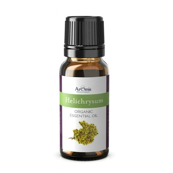 ArOmis Helichrysum Gymnocephalum Essential Oil - USDA Certified - 100% Pure, Premium , Therapeutic Grade  10mL (.34 Fl Oz), Undiluted, Oils for Aromatherapy Diffusers