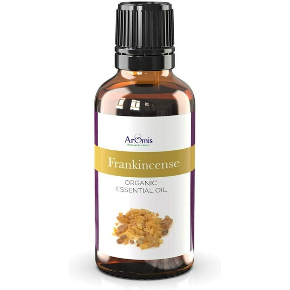 ArOmis Organic Frankincense Essential Oil - North African, USDA Certified and 100% Pure, Undiluted, Aromatherapy, Therapeutic Grade 30ml