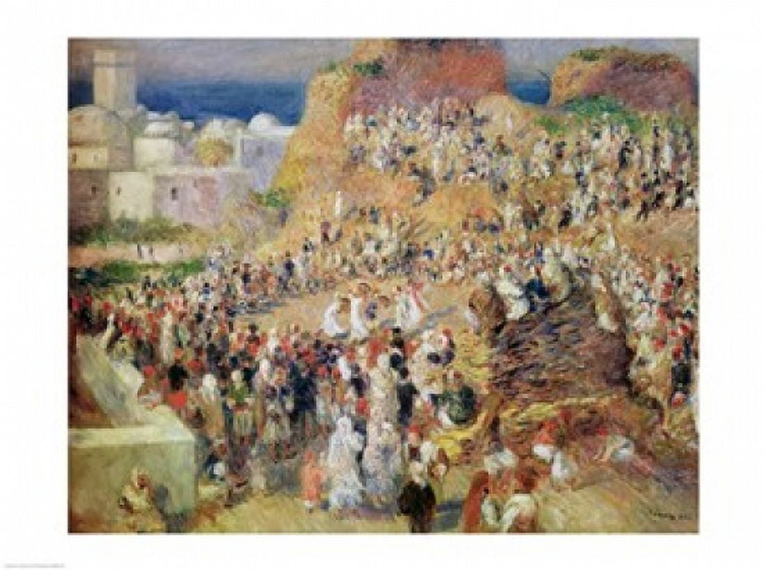 Arab Festival 1881 Canvas Art - Pierre-Auguste Renoir (24 x 18)