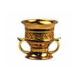 thumbnail image 1 of Arab Incense Bakhoor Burner Golden - 4 inch by Intense Oud, 1 of 7