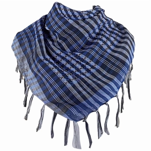 Arab Keffiyeh Shemagh Square Scarf Colorblock Houndstooth Desert Shawl Scarves
