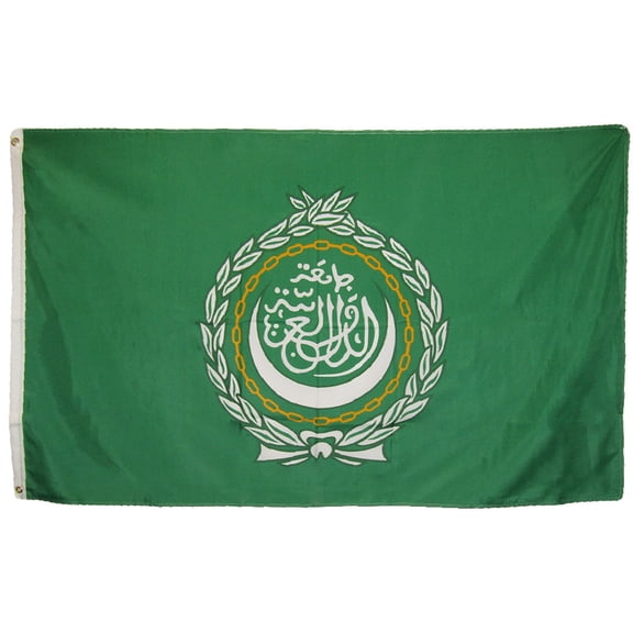 Arab League 3' x 5' Indoor Polyester Flag 100D POLYESTER